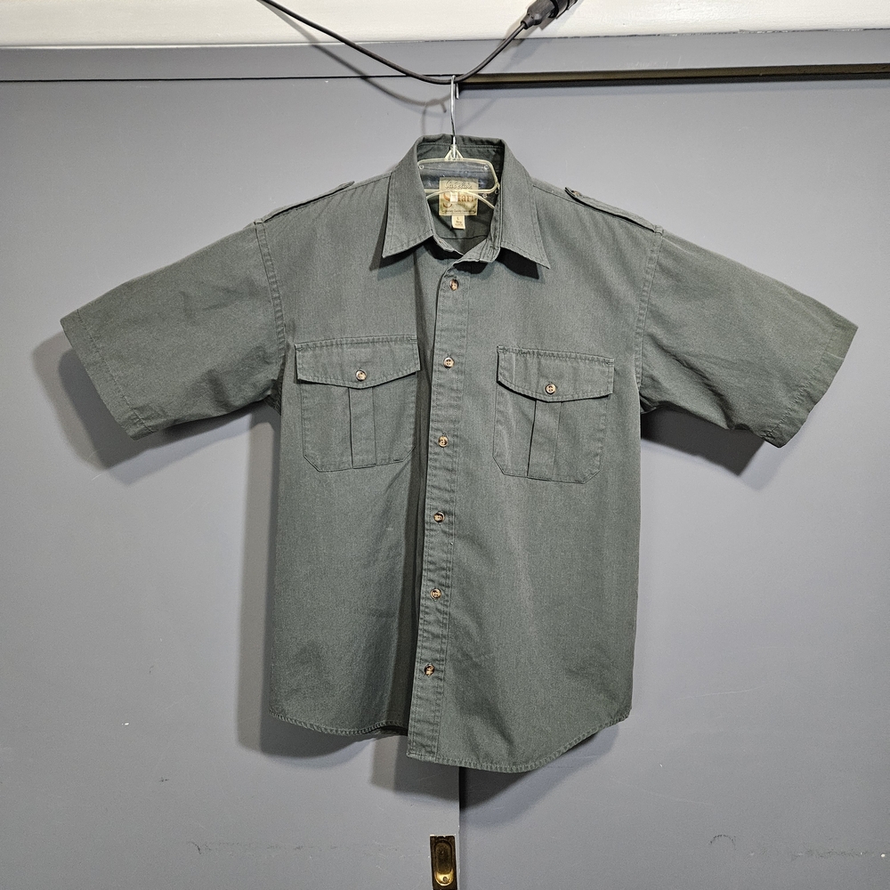 Cabela's Green Casual Button Down Shirt